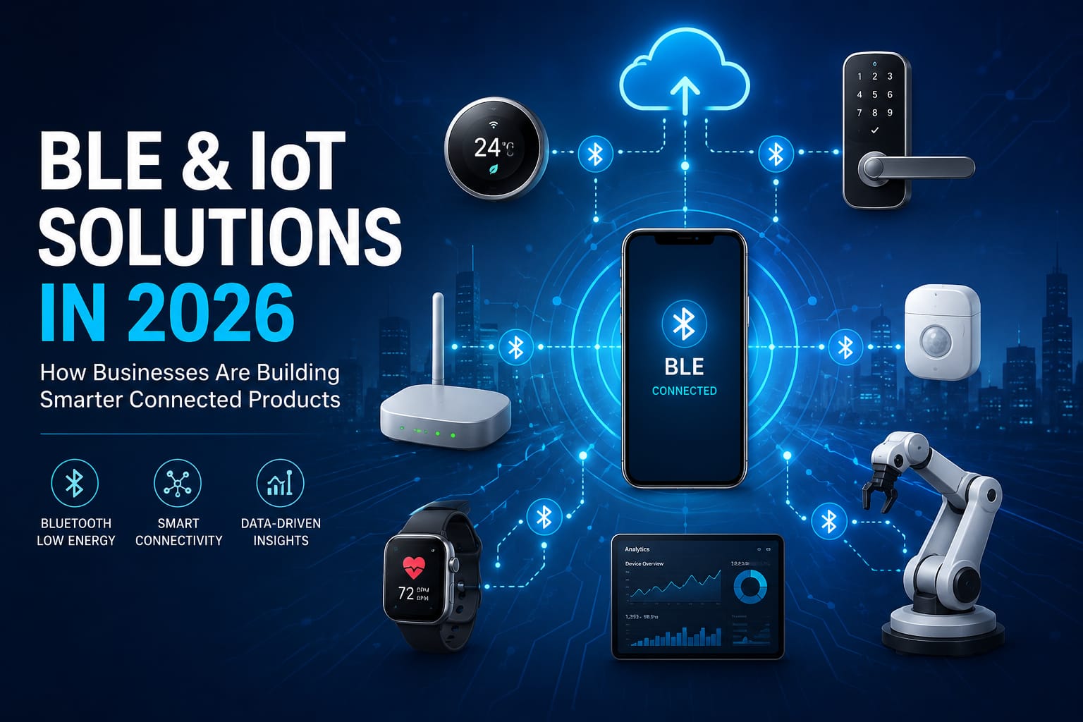 BLE & IoT Solutions in 2026: How Businesses Are Building Smarter Connected Products