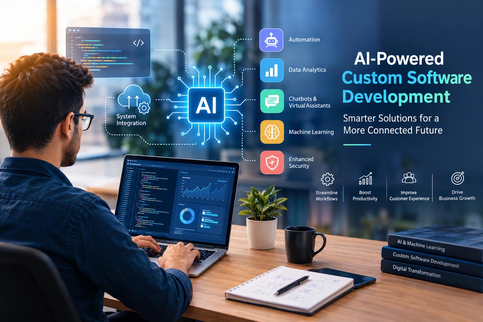 From Manual Workflows to Intelligent Automation: How AI Is Transforming Custom Software Development in 2026