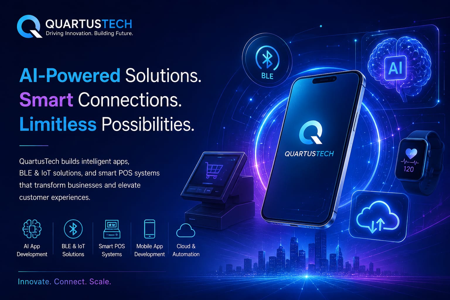 Why QuartusTech Is the Future of AI, BLE & Custom App Development in 2026