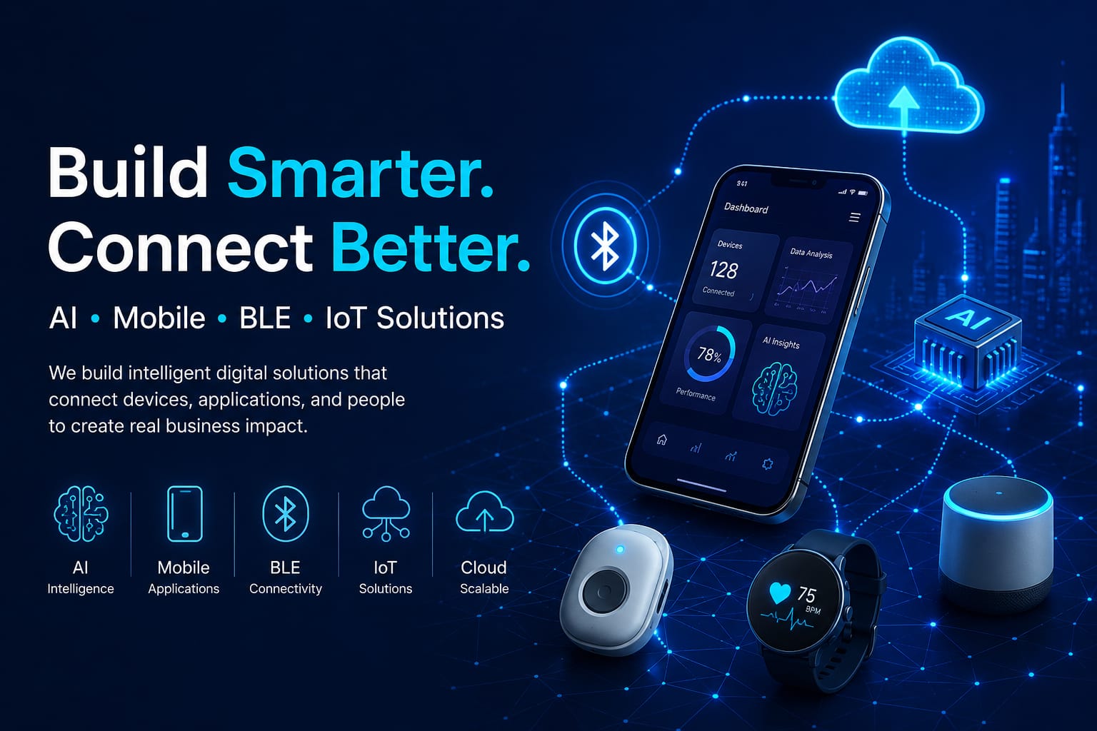 The Connected Business Is Here: Why Apps, AI, BLE, and IoT Are Becoming One Technology Ecosystem