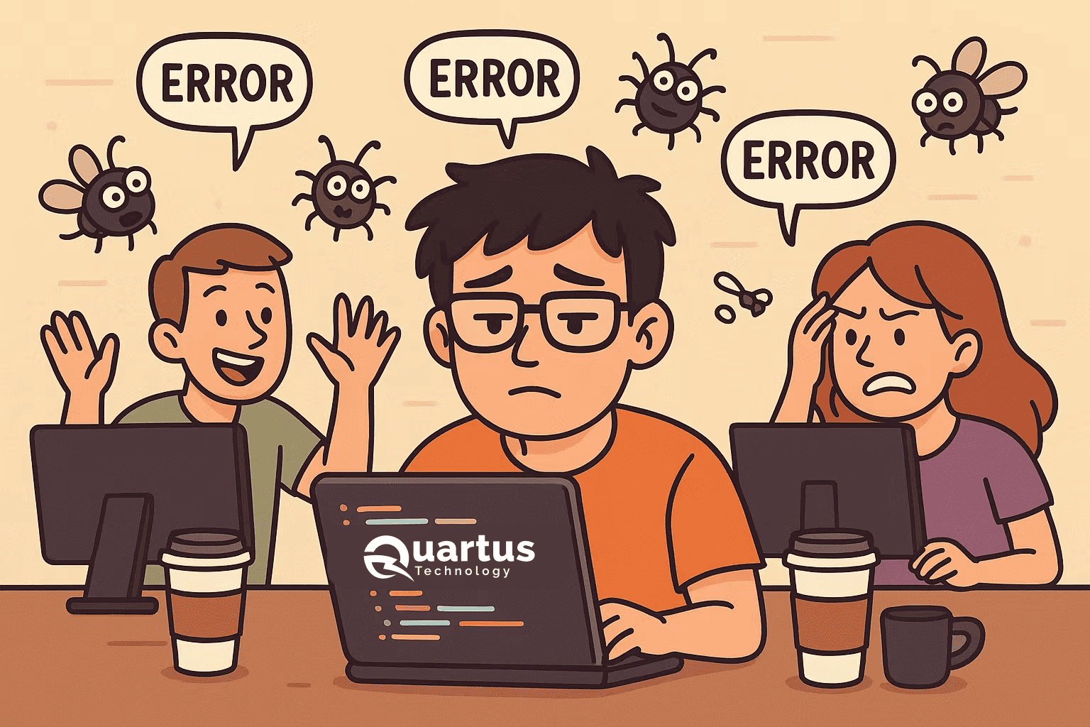Inside QuartusTech: Where Developers Laugh in Binary and Cry in Code