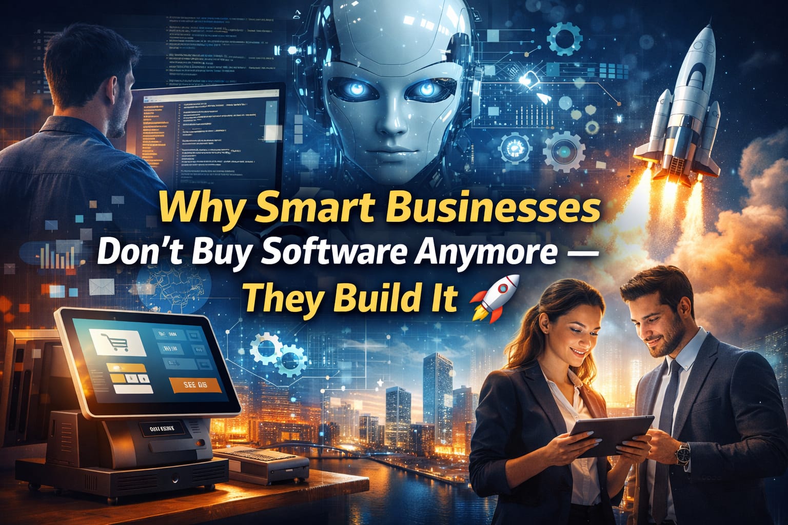 Why Smart Businesses Don’t Buy Software Anymore — They Build It