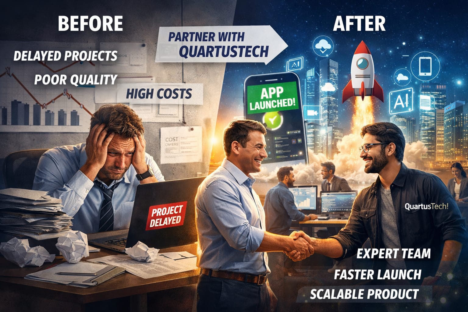 Need a Software Development Partner in 2026? Here’s Why Businesses Choose QuartusTech