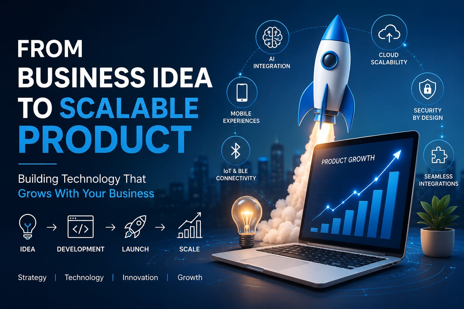 From Business Idea to Scalable Product: How to Build Technology That Grows With Your Business