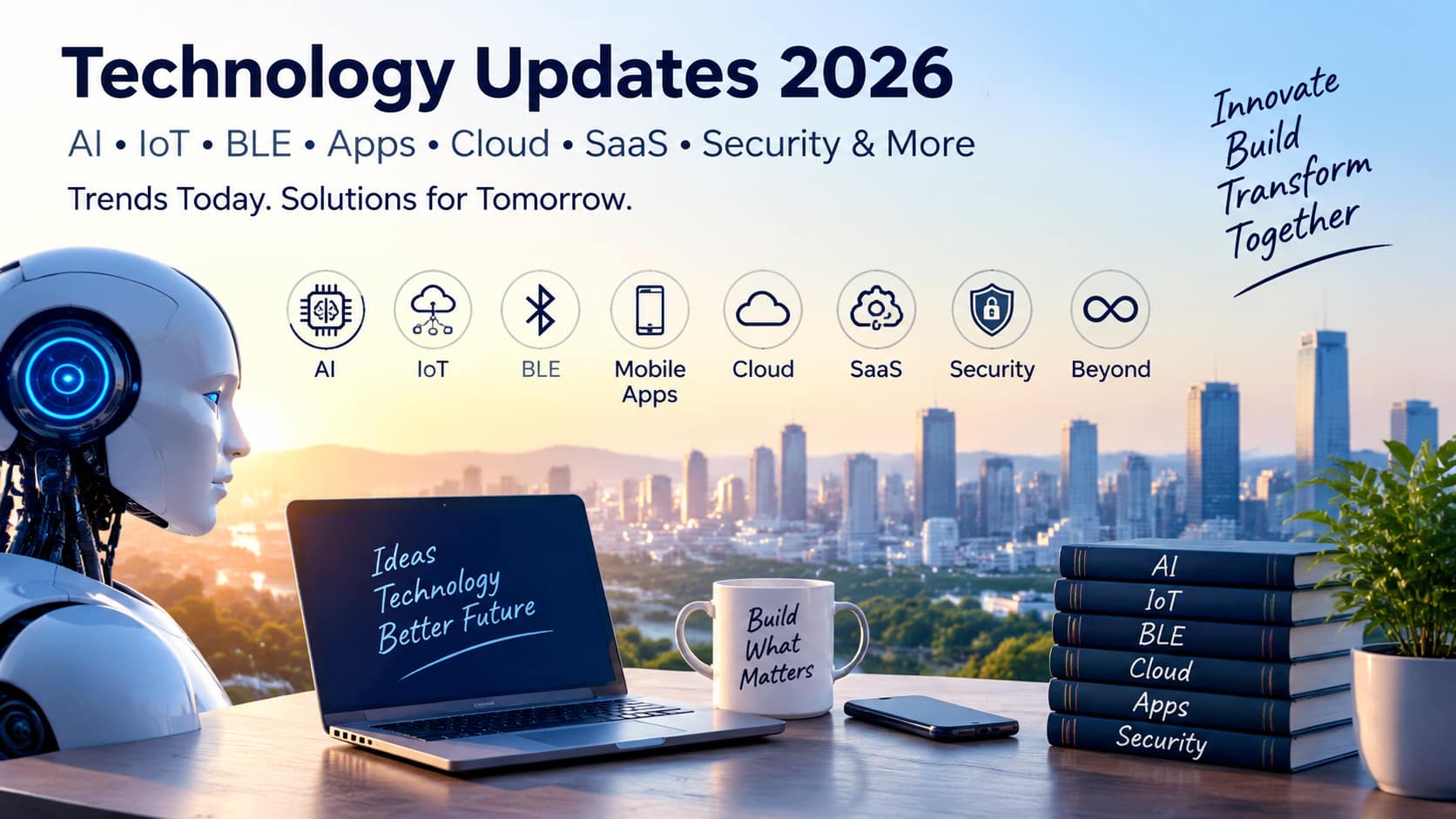 Technology Updates 2026: The Biggest Changes in AI, IoT, BLE, Mobile Apps, SaaS