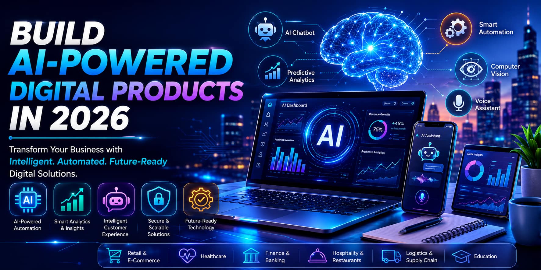 How Businesses Can Build AI-Powered Digital Products in 2026: A Complete Guide